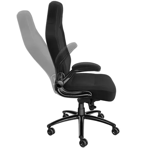 1 Chaise De Bureau Ergonomique Springsteen En Nylon Noir