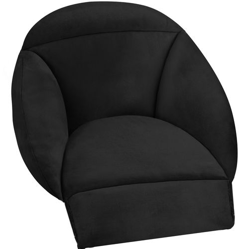 1 Fauteuil Suspendu Samira En Polyester, Acier Noir