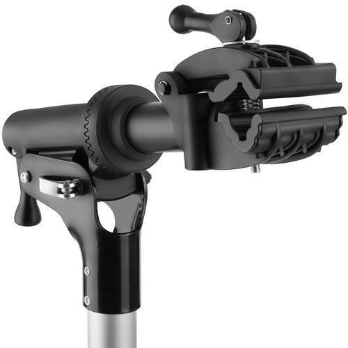 1 Support De Réparation Pour Vélo Tristan En Acier Enduit De Poudre Noir
