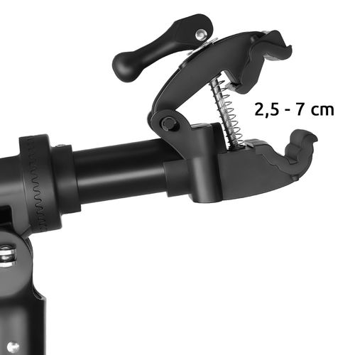 1 Support De Réparation Pour Vélo Tristan En Acier Enduit De Poudre Noir