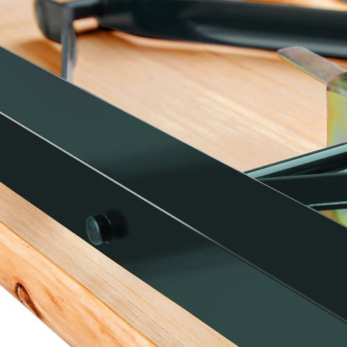 Ensemble Jardin Pliable Parasol Acier-bois Résistant Extérieur 3 Pièces
