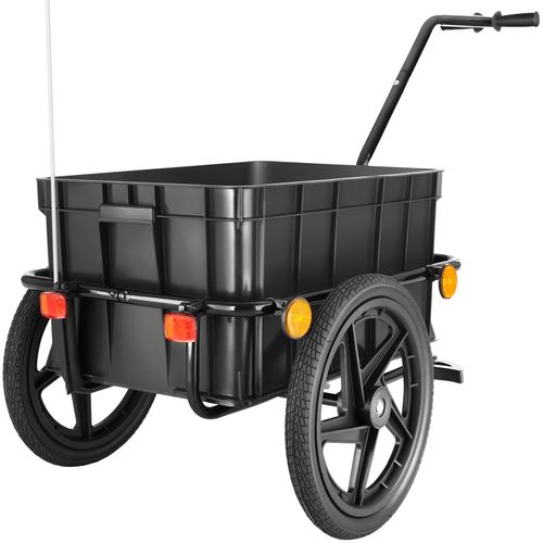 1 Remorque À Vélo Cargoxpress En Polypropylène Noir