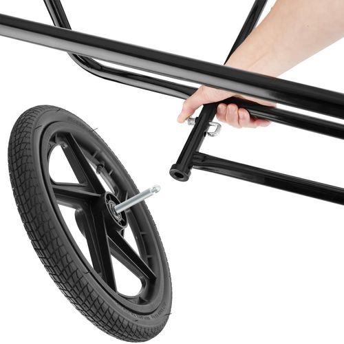 1 Remorque À Vélo Cargoxpress En Polypropylène Noir