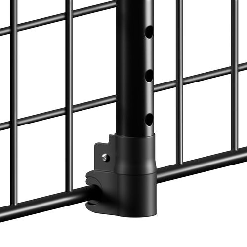 1 Grille De Protection Pour Chien Balu En Acier Noir