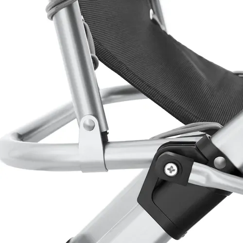 Chaise Longue Cloud En Polyéthylène, Acier Noir