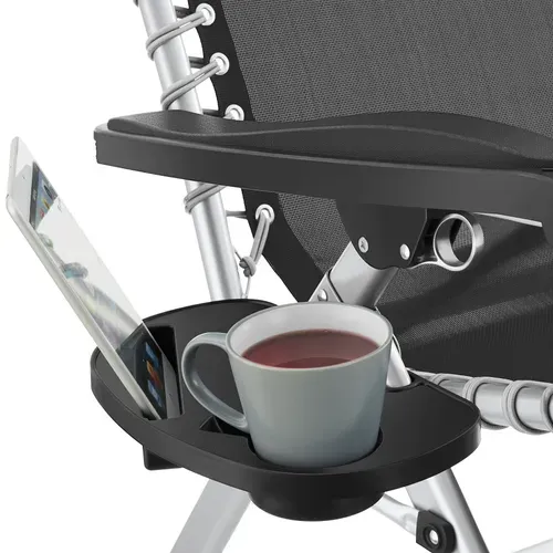 Chaise Longue Cloud En Polyéthylène, Acier Noir