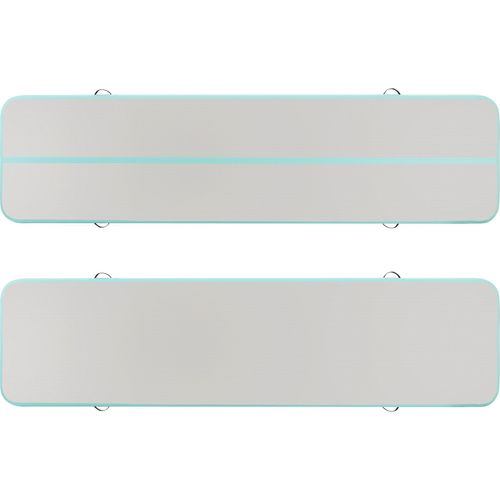 Tapis D'entraînement Airtrack Airflexy En Polychlorure De Vinyle Gris/bleu