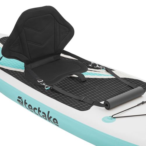 Planche De Stand-up Paddle 2-en-1 En Matériau Drop-stitch Blanc/turquoise
