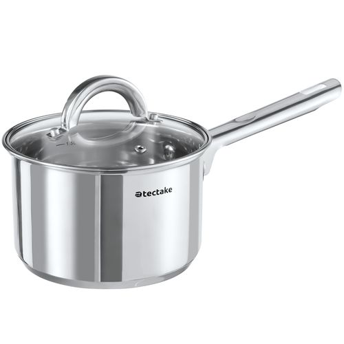Batterie De Cuisine Turin En Acier Inoxydable Argent