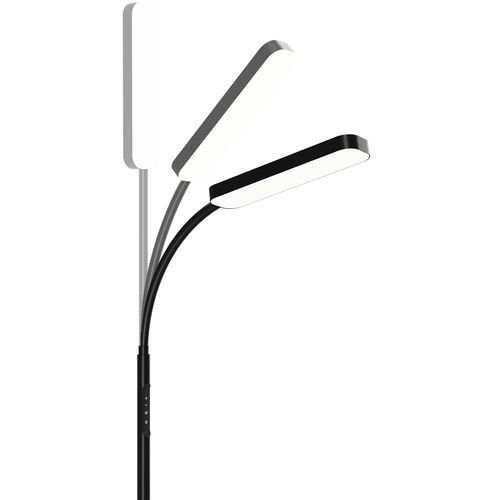 1 Lampadaire Prisma En Acier Noir