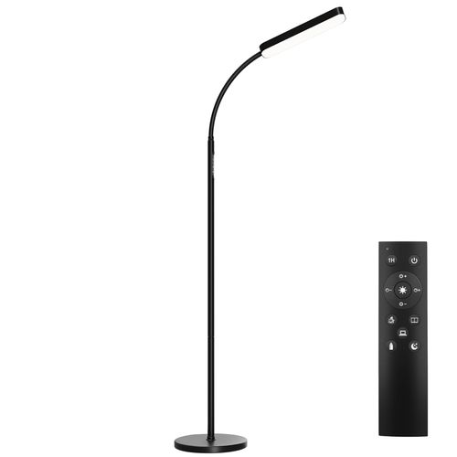 1 Lampadaire Prisma En Acier Noir