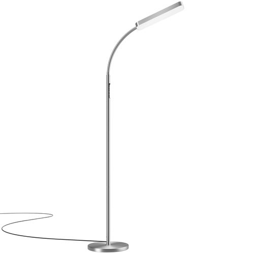 1 Lampadaire Prisma En Acier Argent
