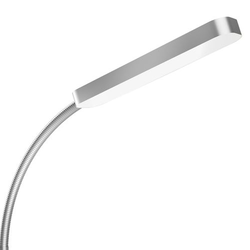 1 Lampadaire Prisma En Acier Argent