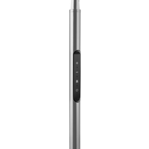 1 Lampadaire Prisma En Acier Argent