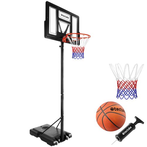 1 Panier De Basket Dirk En Acier Enduit De Poudre Noir
