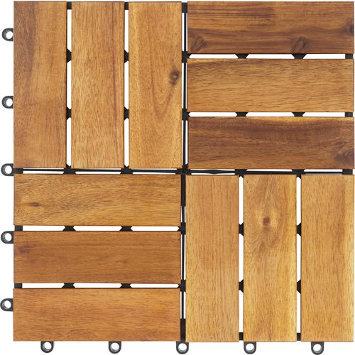 Dalles De Terrasse Tabula En Bois Marron