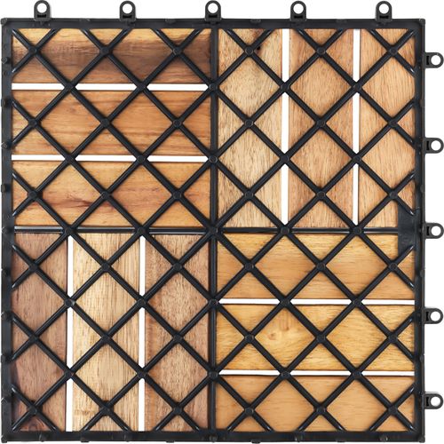 Dalles De Terrasse Tabula En Bois Marron