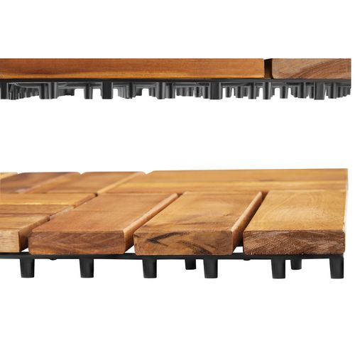 Dalles De Terrasse Tabula En Bois Marron