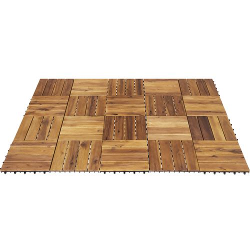 Dalles De Terrasse Tabula En Bois Marron