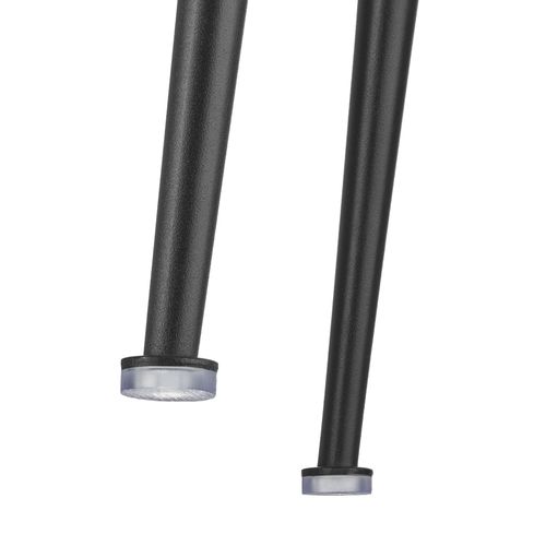 Lot 4 Tabourets De Bar Rembourrés Avec Dossier Aspect Velours Crème