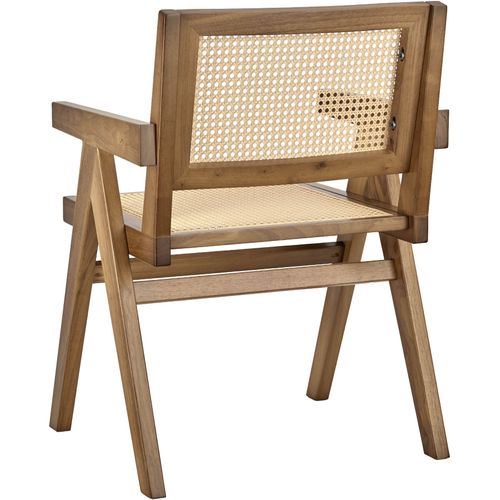 Lot De 4 Fauteuil Avec Accoudoirs Lissy En Bois Chêne Clair