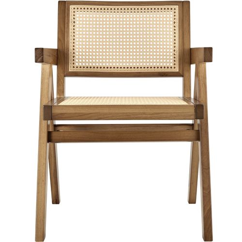 Lot De 4 Fauteuil Avec Accoudoirs Lissy En Bois Chêne Clair