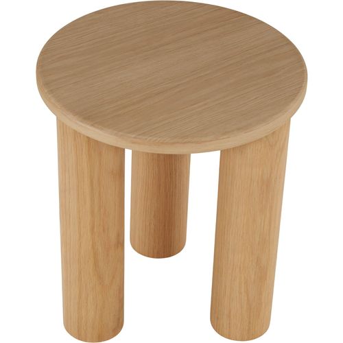1 Table D'appoint Sisi En Bois De Pin Chêne Clair
