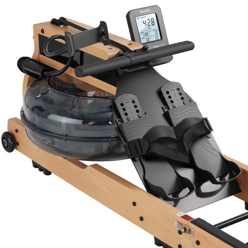 Rameur En Bois Titan Xr2 En Bois Brun-noir