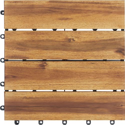 Dalles De Terrasse Tabula En Bois Marron