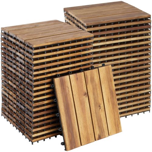 Dalles De Terrasse Tabula En Bois Marron