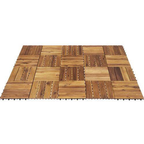 Dalles De Terrasse Tabula En Bois Marron
