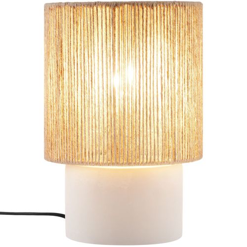 1 Lampe De Chevet En Jute Style Bohème Klea En Jute, Acier Marron Naturel
