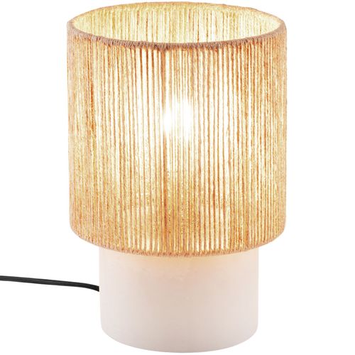 1 Lampe De Chevet En Jute Style Bohème Klea En Jute, Acier Marron Naturel