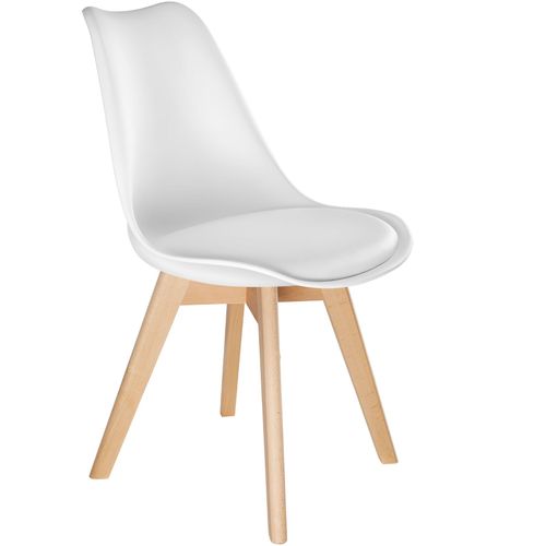 Ensemble De Chaises De Salle à Manger Frédérique En Polypropylène Blanc
