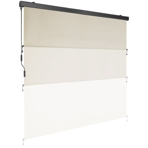Store Banne Verticale Eloise En Polyester Beige