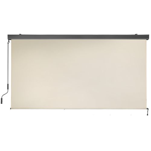 Store Banne Verticale Eloise En Polyester Beige