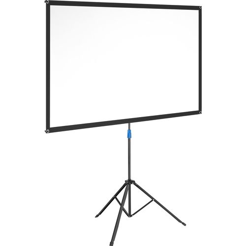 écran De Projection Cinema Avec Trépied Pliable 16:9 4k HD 60 Pouces 152cm Portable
