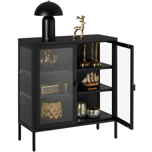 1 Vitrine Métallique Baker En Acier Noir