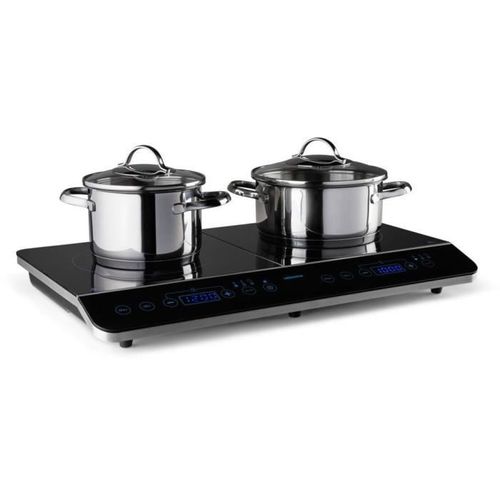 Plaque Induction Posable - Md 15324 - 2 Feux - L 60,3 X P 35,5 Cm