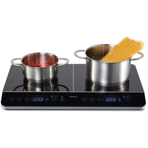 Plaque Induction Posable - Md 15324 - 2 Feux - L 60,3 X P 35,5 Cm