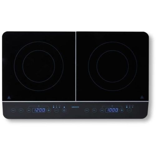 Plaque Induction Posable - Md 15324 - 2 Feux - L 60,3 X P 35,5 Cm