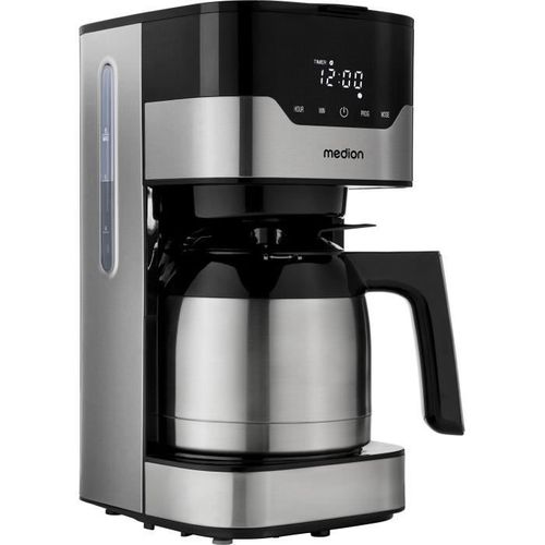 Cafetière Filtre Programmable Avec Carafe - Md 18458 - Isotherme - 900 W - 1,2 L