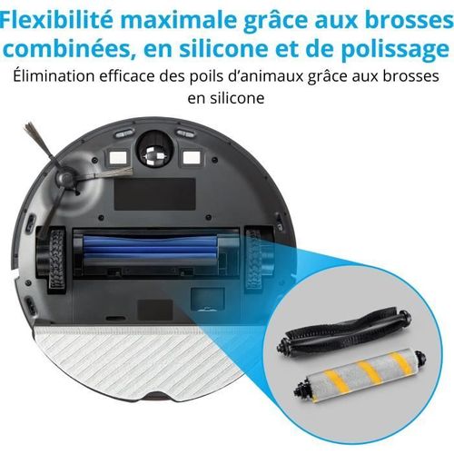 X50 Sw - Robot Aspirate0ur Laveur Avec Station De Vidange - Navigation Laser
