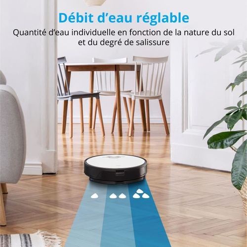X50 Sw - Robot Aspirate0ur Laveur Avec Station De Vidange - Navigation Laser