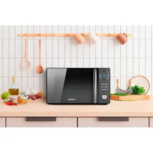 Micro-onde combiné 3 en 1 (23L, 900W, 1000 W gril, 5 niveaux de puissance) - MD 11493