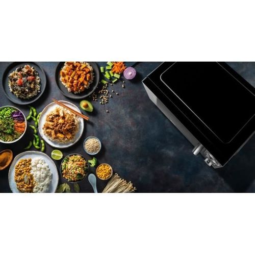 Micro-onde combiné 3 en 1 (23L, 900W, 1000 W gril, 5 niveaux de puissance) - MD 11493