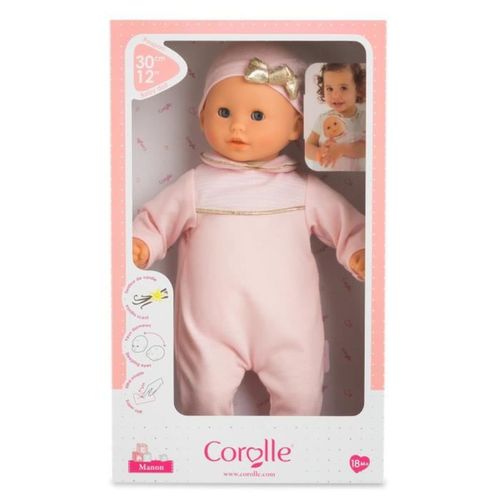 Bébé Calin Manon 30 Cm - Poupon Corps Souple, Senteur Vanille
