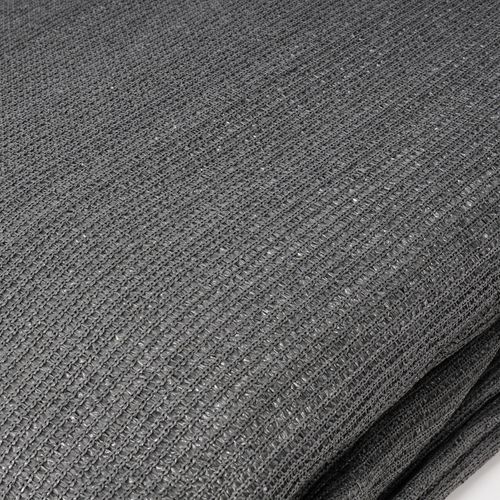 Voile D’ombrage 4x6 M Carré En Hdpe.Protection Contre Le Soleil. Gris