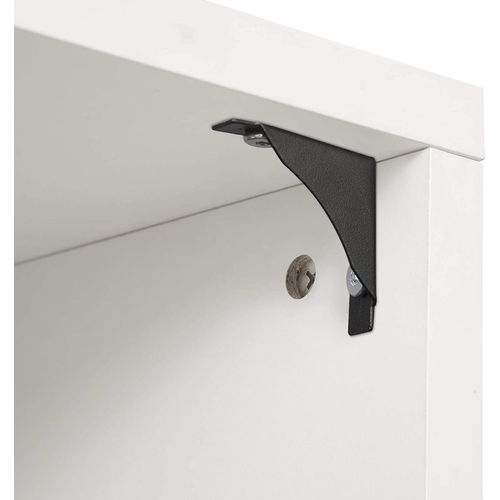 Table De Bar Rotatif + Lot De 2 Tabourets De Bar Structure En Métal Plateau En Mdf-blanc