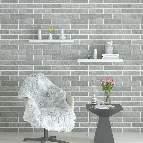 Lot De 2 Étagère Murale 40x22.9x3.8cm Blanc